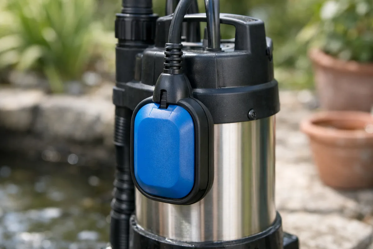 Capteur électronique d'une pompe vide cave sans flotteur